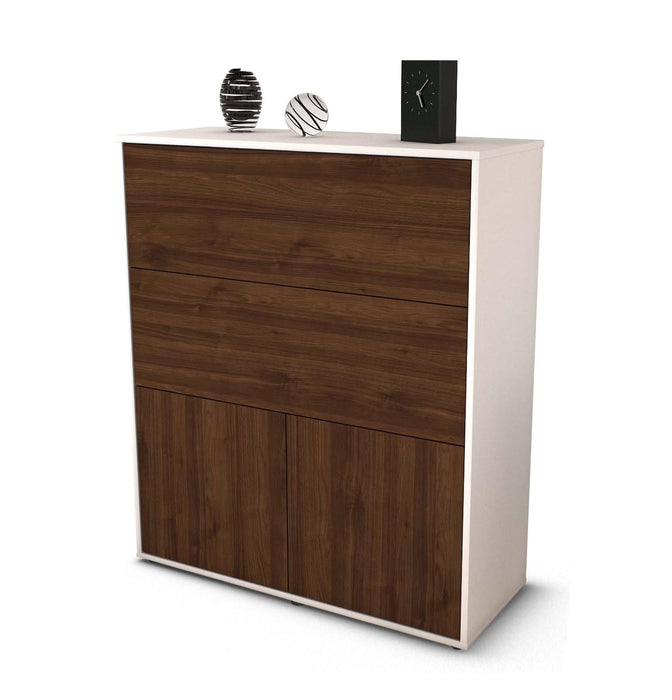 Highboard Isabella, Walnuss Studio (92x108x35cm) - Dekati GmbH