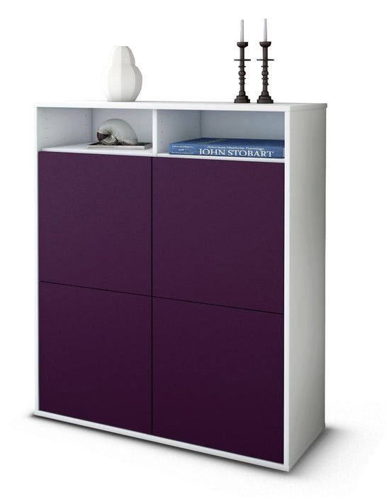 Highboard Jade, Lila Studio (92x108x35cm) - Dekati GmbH