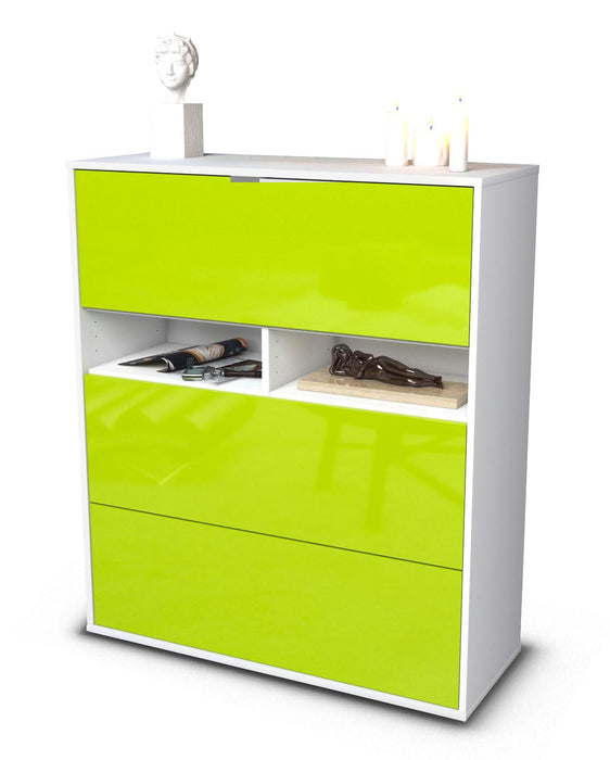 Highboard Janine, Grün Studio (92x108x35cm) - Dekati GmbH