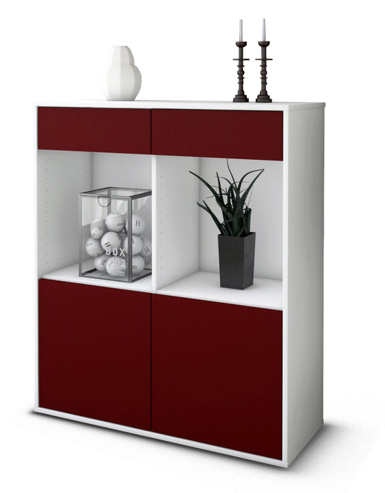 Highboard Joana, Bordeaux Studio (92x108x35cm) - Dekati GmbH