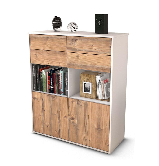 Highboard Joelina, Pinie Studio (92x108x35cm) - Dekati GmbH