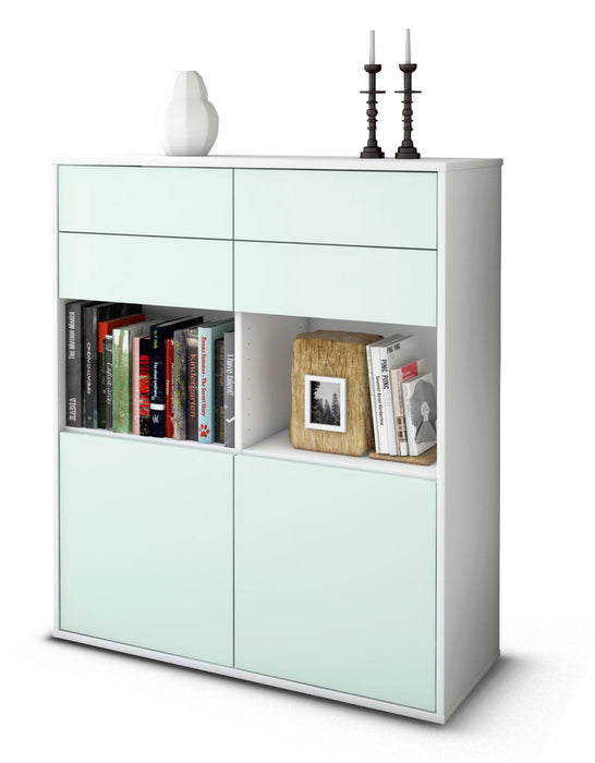 Highboard Joelina, Mint Studio (92x108x35cm) - Dekati GmbH