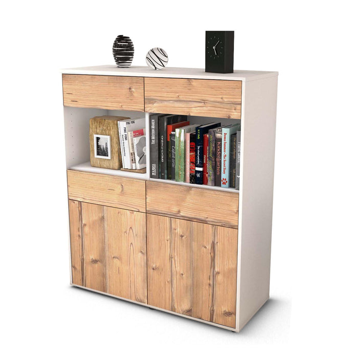 Highboard Jolanda, Pinie Studio (92x108x35cm) - Dekati GmbH