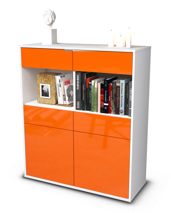 Highboard Jolanda, Orange Studio (92x108x35cm) - Dekati GmbH