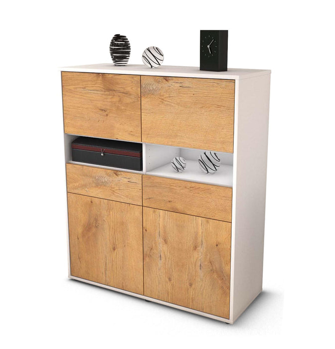 Highboard Josefina, Eiche Studio (92x108x35cm) - Dekati GmbH