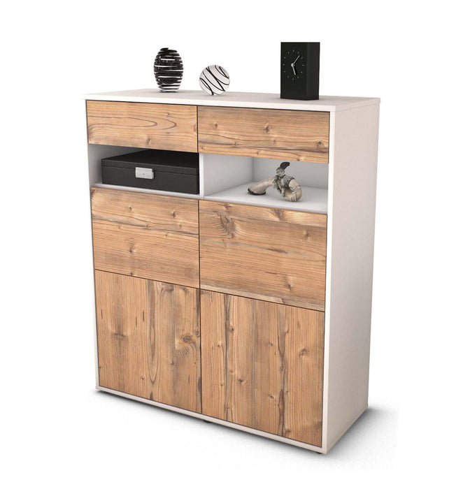 Highboard Juliana, Pinie Studio (92x108x35cm) - Dekati GmbH