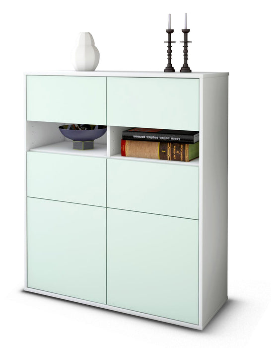 Highboard Karlotta, Mint Studio (92x108x35cm) - Dekati GmbH