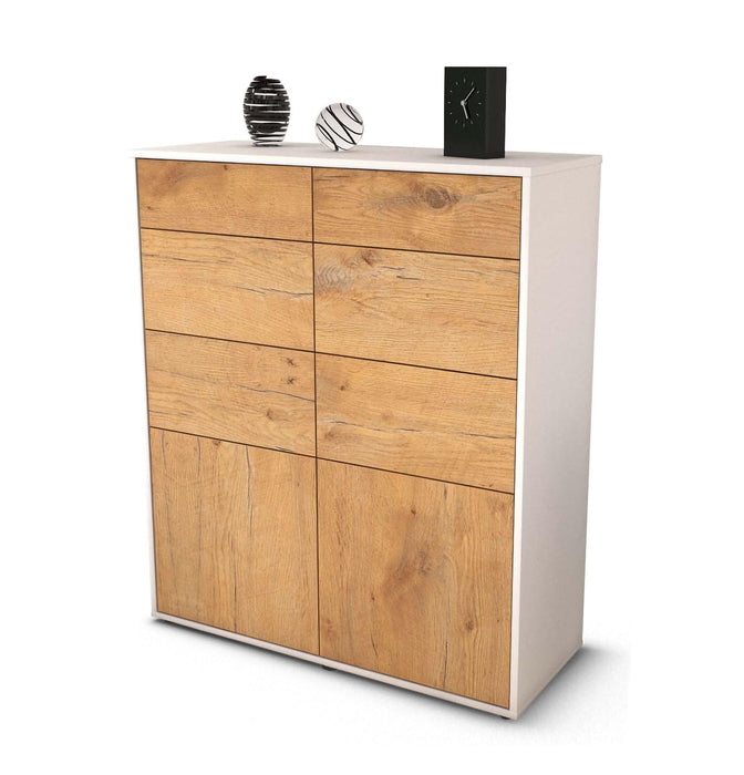 Highboard Katia, Eiche Studio (92x108x35cm) - Dekati GmbH