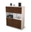 Highboard Katyna, Walnuss Studio (92x108x35cm) - Dekati GmbH