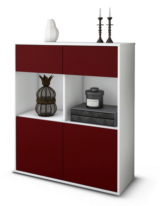 Highboard Ketty, Bordeaux Studio (92x108x35cm) - Dekati GmbH