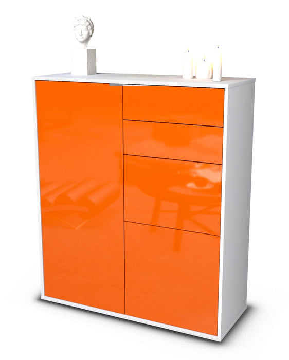 Highboard Kira, Orange Studio (92x108x35cm) - Dekati GmbH