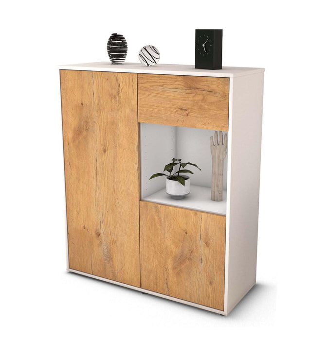 Highboard Larina, Eiche Studio (92x108x35cm) - Dekati GmbH