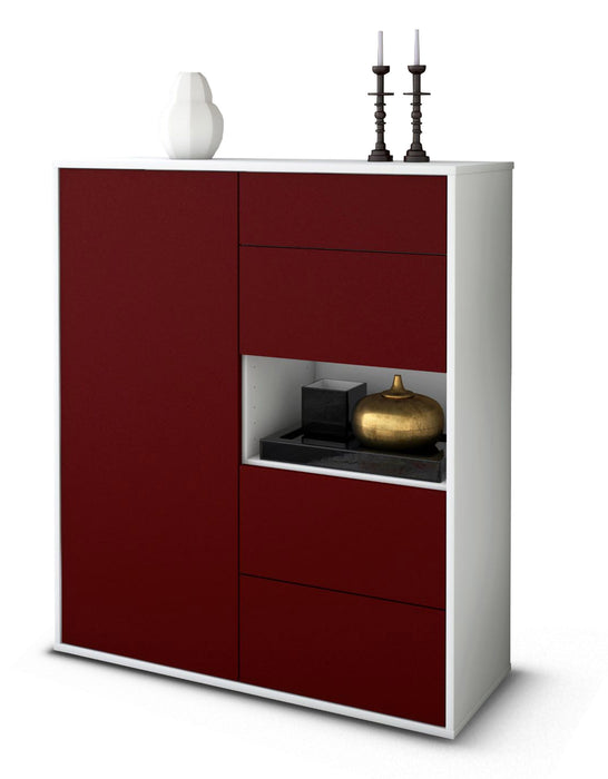 Highboard Larissa, Bordeaux Studio (92x108x35cm) - Dekati GmbH