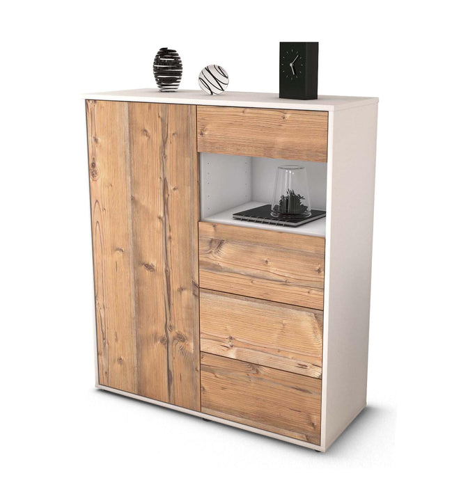 Highboard Lavinia, Pinie Studio (92x108x35cm) - Dekati GmbH