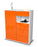 Highboard Lavinia, Orange Studio (92x108x35cm) - Dekati GmbH