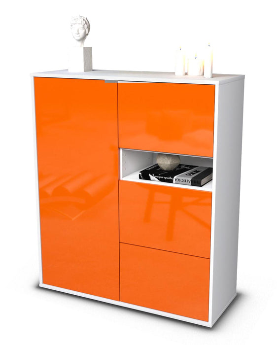 Highboard Leana, Orange Studio (92x108x35cm) - Dekati GmbH