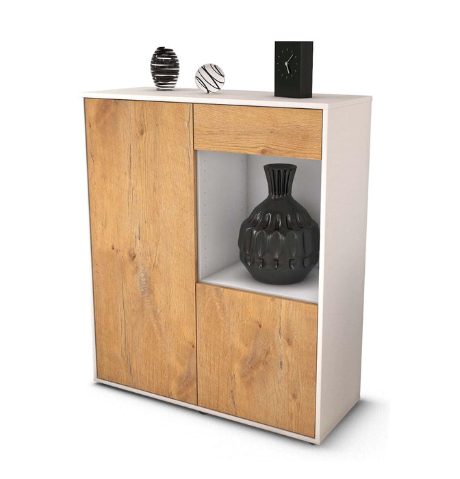 Highboard Lena, Eiche Studio (92x108x35cm) - Dekati GmbH