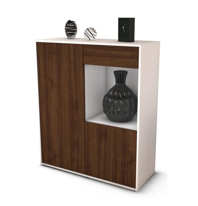 Highboard Lena, Walnuss Studio (92x108x35cm) - Dekati GmbH