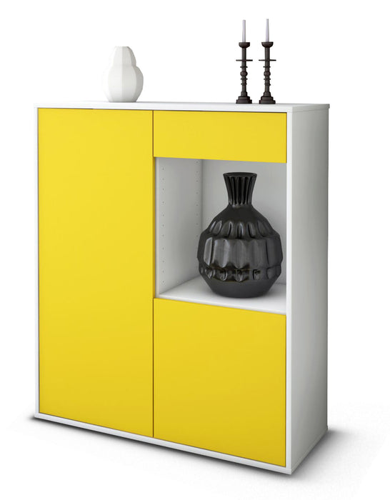 Highboard Lena, Gelb Studio (92x108x35cm) - Dekati GmbH