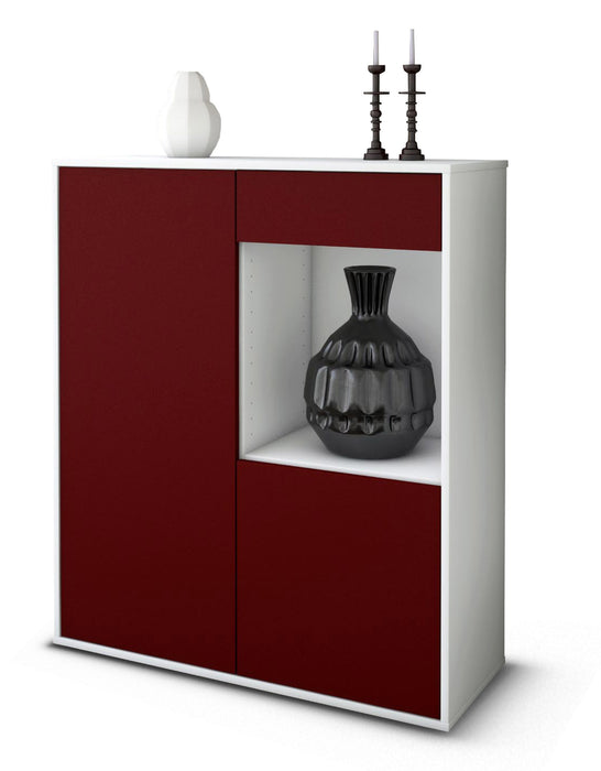 Highboard Lena, Bordeaux Studio (92x108x35cm) - Dekati GmbH