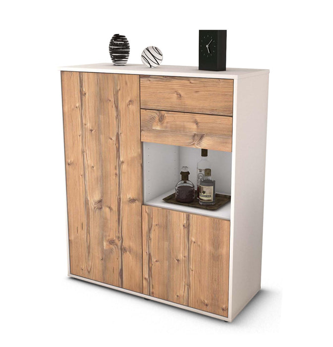 Highboard Leona, Pinie Studio (92x108x35cm) - Dekati GmbH