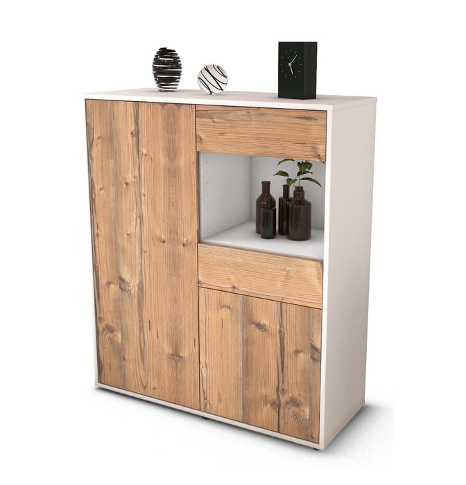 Highboard Leoni, Pinie Studio (92x108x35cm) - Dekati GmbH