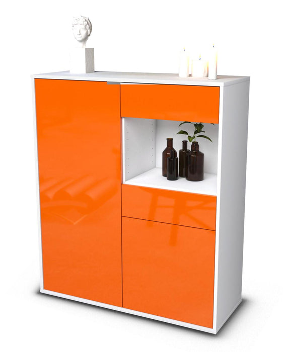 Highboard Leoni, Orange Studio (92x108x35cm) - Dekati GmbH