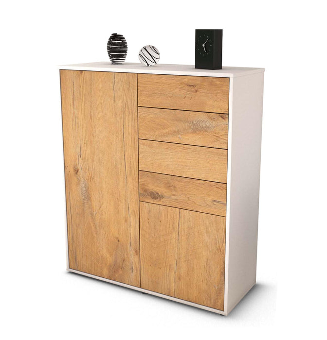 Highboard Leonora, Eiche Studio (92x108x35cm) - Dekati GmbH