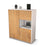 Highboard Liridona, Eiche Studio (92x108x35cm) - Dekati GmbH