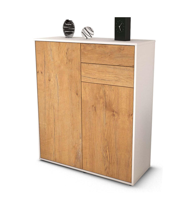 Highboard Lisann, Eiche Studio (92x108x35cm) - Dekati GmbH