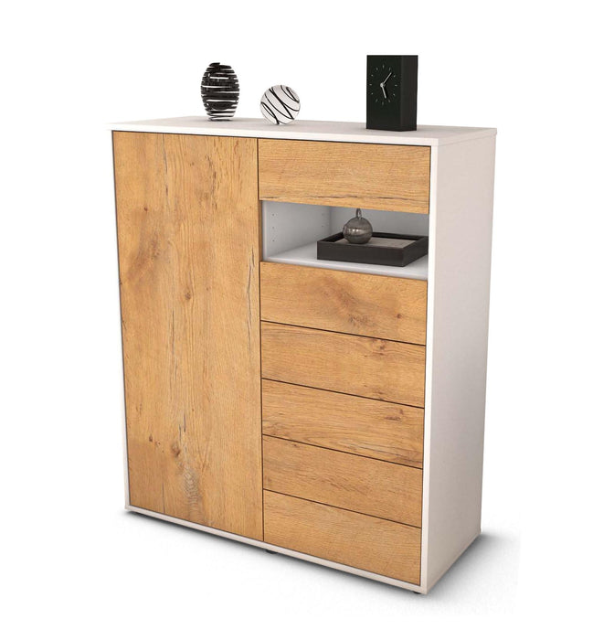 Highboard Lola, Eiche Studio (92x108x35cm) - Dekati GmbH