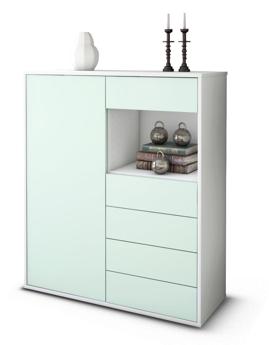 Highboard Loredana, Mint Studio (92x108x35cm) - Dekati GmbH