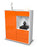 Highboard Lorella, Orange Studio (92x108x35cm) - Dekati GmbH