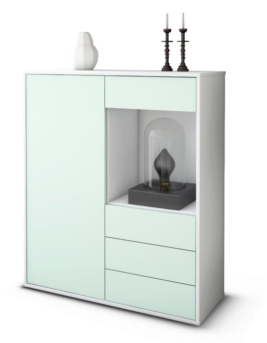 Highboard Lorella, Mint Studio (92x108x35cm) - Dekati GmbH