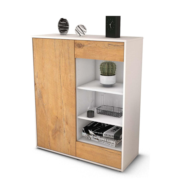 Highboard Luana, Eiche Studio (92x108x35cm) - Dekati GmbH