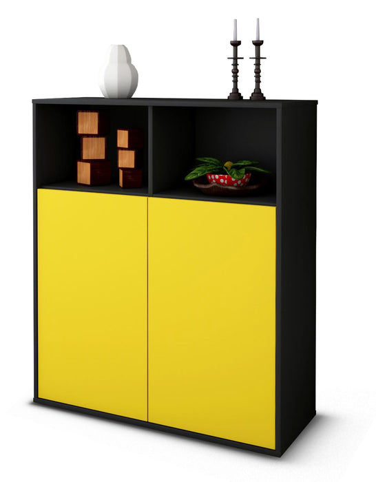 Highboard Giovanna, Gelb Studio (92x108x35cm) - Dekati GmbH