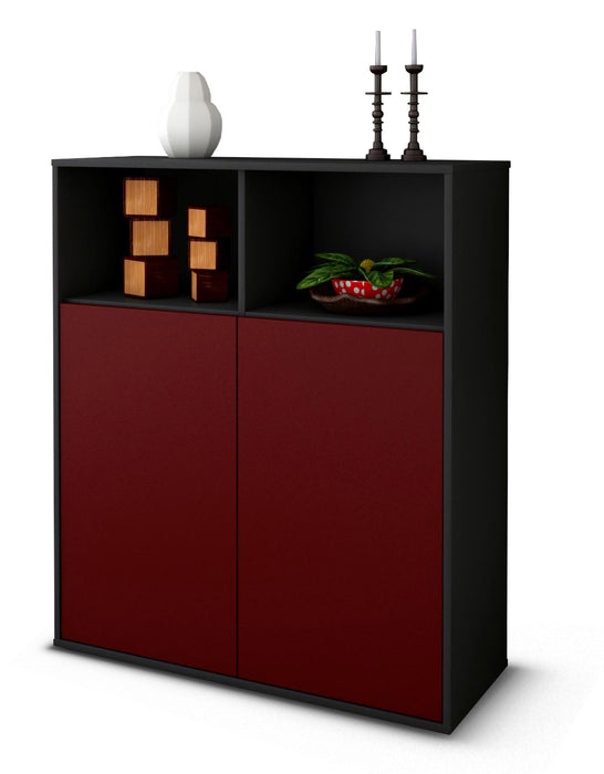 Highboard Giovanna, Bordeaux Studio (92x108x35cm) - Dekati GmbH