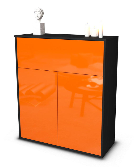 Highboard Giulia, Orange Studio (92x108x35cm) - Dekati GmbH