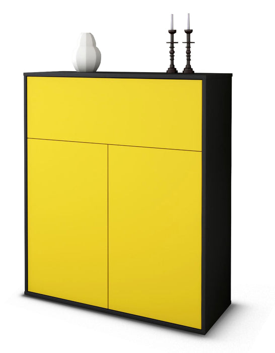 Highboard Giulia, Gelb Studio (92x108x35cm) - Dekati GmbH