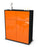 Highboard Greta, Orange Studio (92x108x35cm) - Dekati GmbH