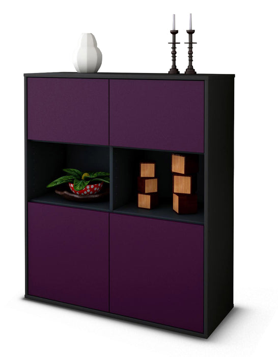 Highboard Ina, Lila Studio (92x108x35cm) - Dekati GmbH