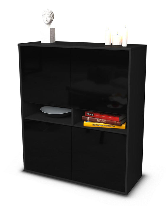 Highboard Innocenza, Schwarz Studio (92x108x35cm) - Dekati GmbH