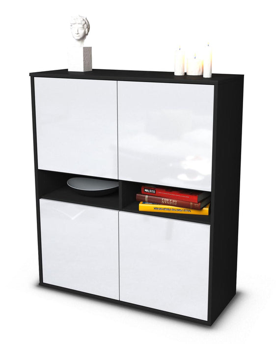 Highboard Innocenza, Weiß Studio (92x108x35cm) - Dekati GmbH