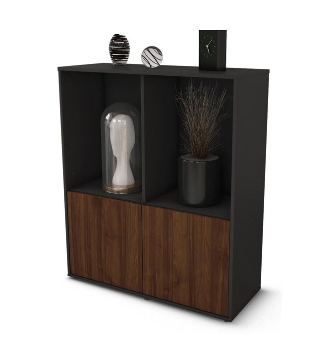 Highboard Ivona, Walnuss Studio (92x108x35cm) - Dekati GmbH