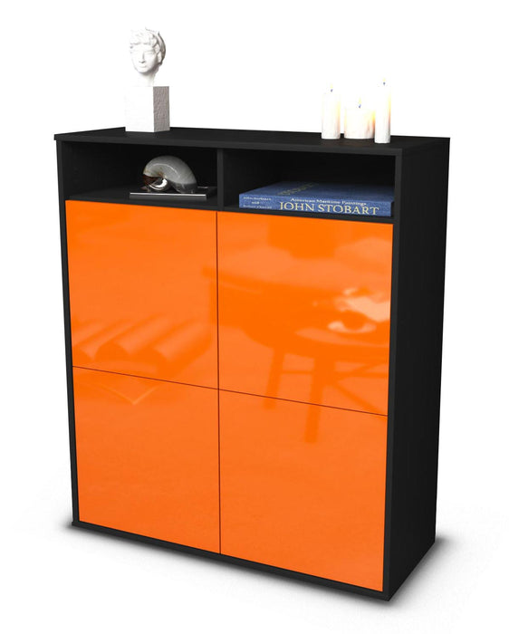 Highboard Jade, Orange Studio (92x108x35cm) - Dekati GmbH