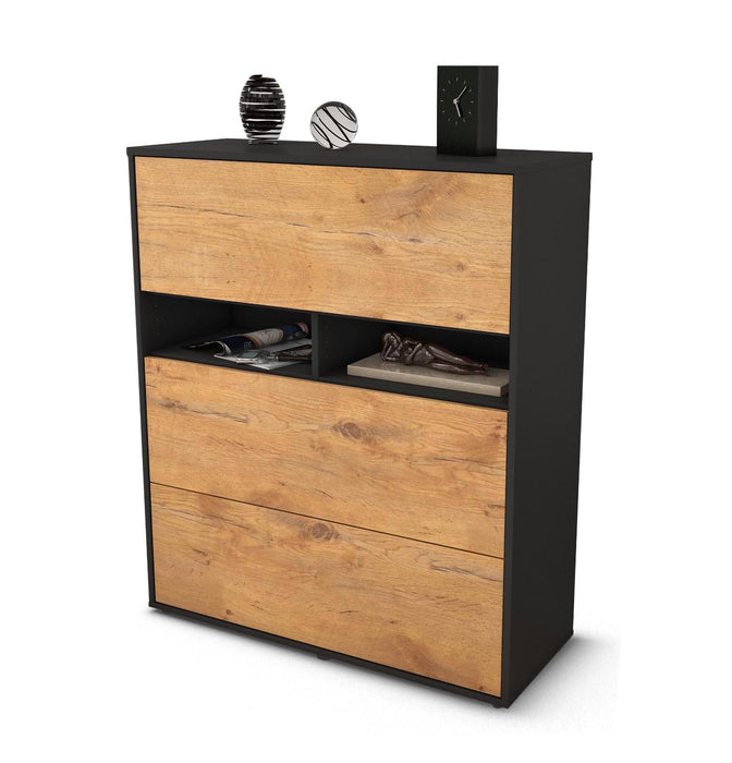 Highboard Janine, Eiche Studio (92x108x35cm) - Dekati GmbH