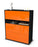 Highboard Janine, Orange Studio (92x108x35cm) - Dekati GmbH