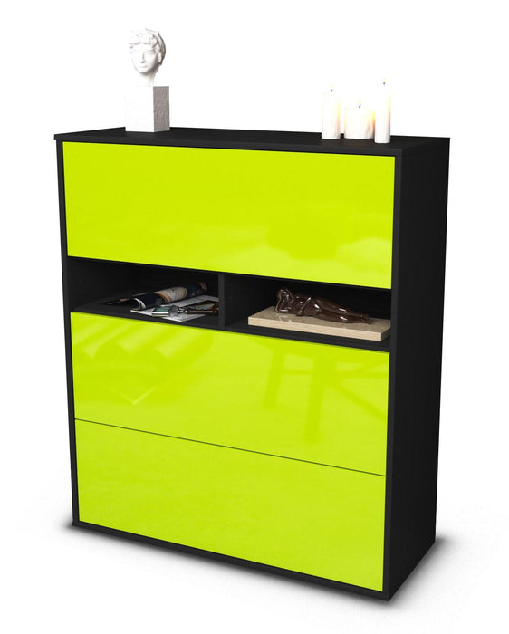 Highboard Janine, Grün Studio (92x108x35cm) - Dekati GmbH