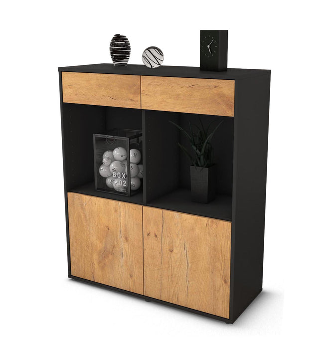 Highboard Joana, Eiche Studio (92x108x35cm) - Dekati GmbH