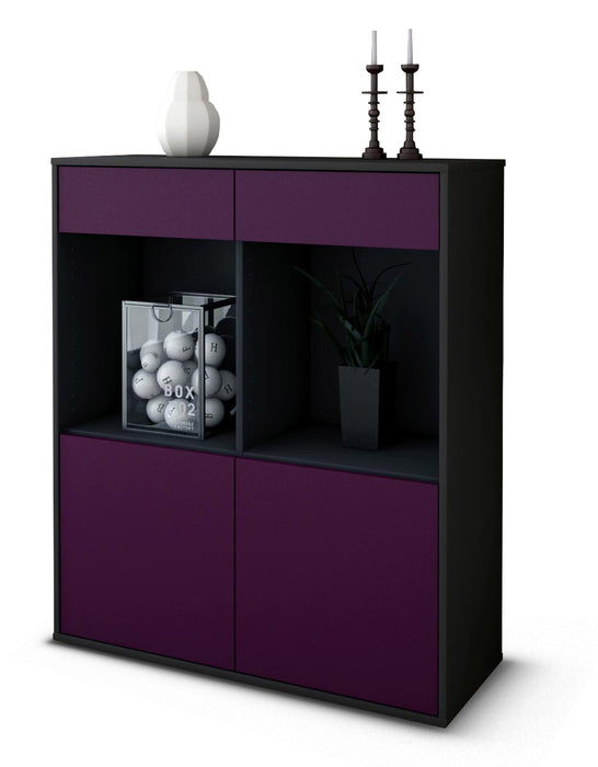 Highboard Joana, Lila Studio (92x108x35cm) - Dekati GmbH